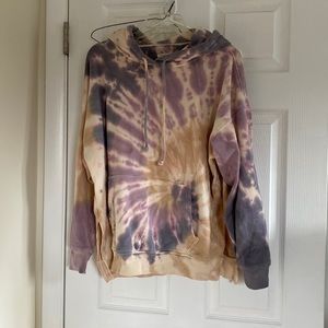 Ae oversized tie dye hoodie